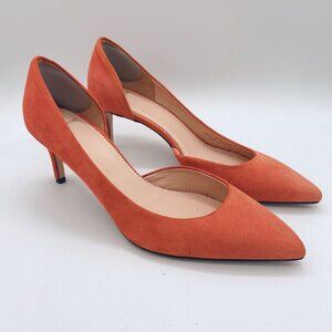 J. Crew Factory Orange Heels